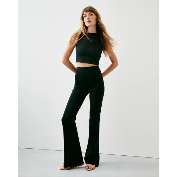 SPANX Pants - Spanx‎ SPANXsmooth PerfectFit Ponte Flare Pant in Classic Black